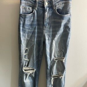 Altar'd State Light Blue Distressed Jeans